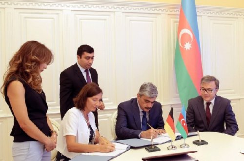 Azərbaycanla Almaniya arasında iki saziş imzalanıb
