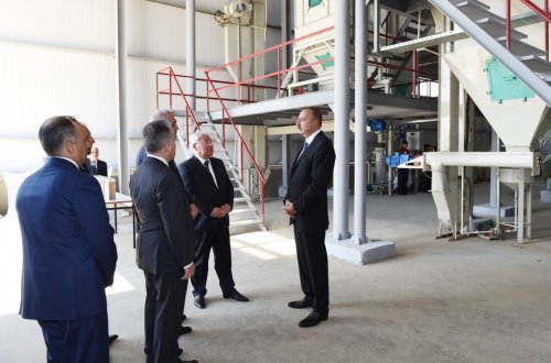 Prezident açılışlar etdi - FOTOLAR