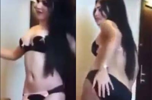 Azəri gəlinin yarıçılpaq ərəb rəqsi interneti alt-üst etdi - VİDEO