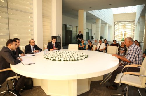 Azay Quliyev seçiciləri ilə görüşüb – FOTOLAR