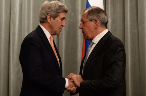 Lavrovla Kerri 7 saatdır ki, Suriyanı müzakirə edir