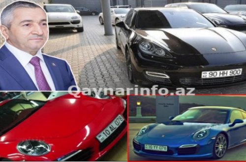 İcra başçısının bir neçə milyonluq maşın kolleksiyası - FOTO / VİDEO