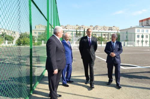 İlham Əliyev paytaxt məktəblərində – FOTOLAR