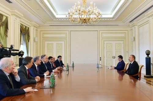 Prezident Yәhudi Konqresinin nümayəndələri ilə görüşdü