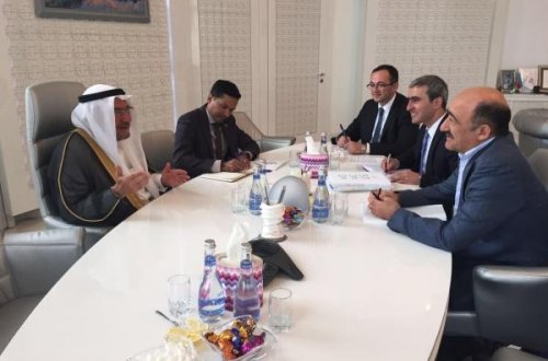 Əbülfəs Qarayev baş katiblə görüşdü