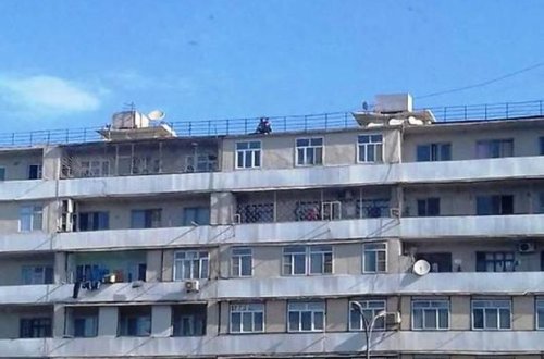 Bakıda sevgililərin təhlükəli macərası – FOTOLAR + VİDEO