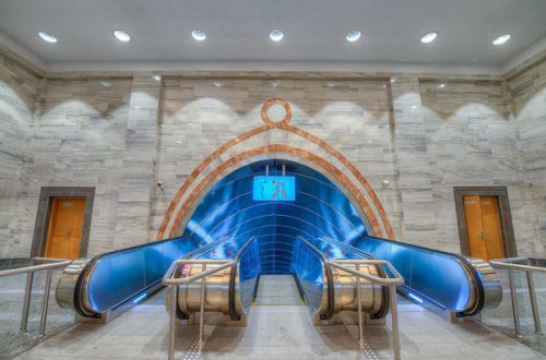 “Elmlər Akademiyası” stansiyasının əsas vestibülü istifadəyə verildi – FOTOLAR