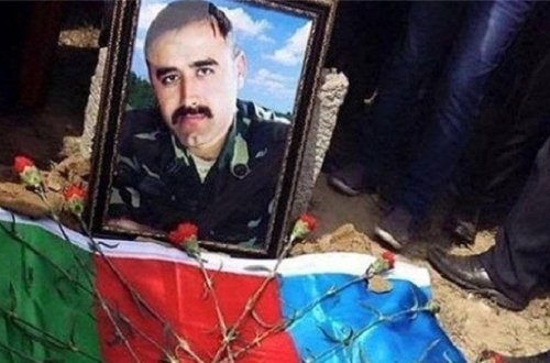 Oğlunu görə bilməyən şəhidin ad günüdür - FOTOLAR