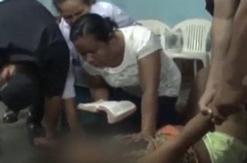 Məktəbli qız cin çağırdı, dəli oldu - VİDEO - FOTO