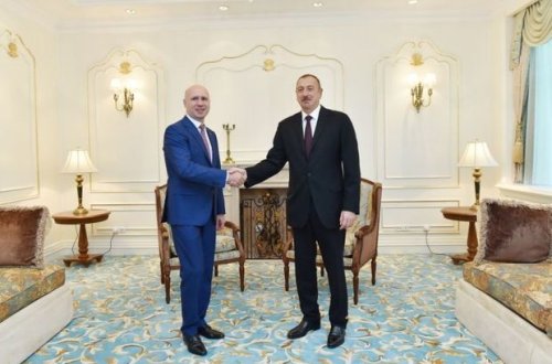 İlham Əliyev Pavel Filip ilə görüşüb