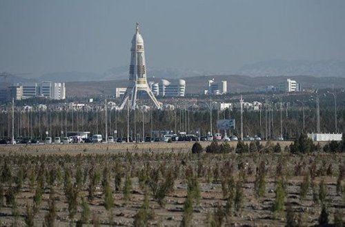 Aşqabadın yeni aeroportu Ginnesin rekordlar kitabına düşdü