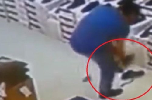 Bakıda oğru həyasızlığı ilə mat qoydu! — VİDEO