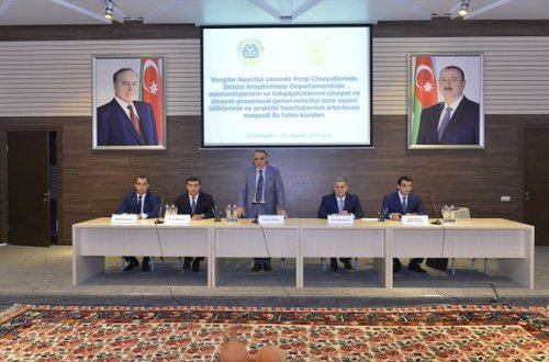 Vergilər Nazirliyi və Baş Prokurorluq birgə təlimlərə başladı