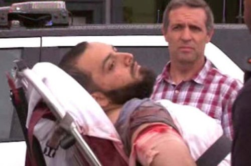 ABŞ-ı ayağa qaldıran kişi yaralı tutuldu - Foto