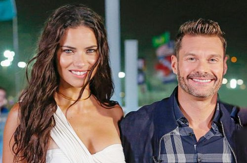 Adriana Lima yeni sevgilisiylə şam yeməyində