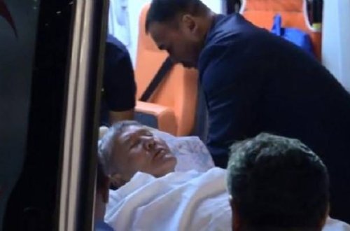 Prezident təyyarə ilə xəstəxanaya aparıldı - VİDEO