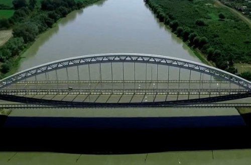 Azərbaycanda tikilən unikal körpününün görüntüləri yayıldı – VİDEO