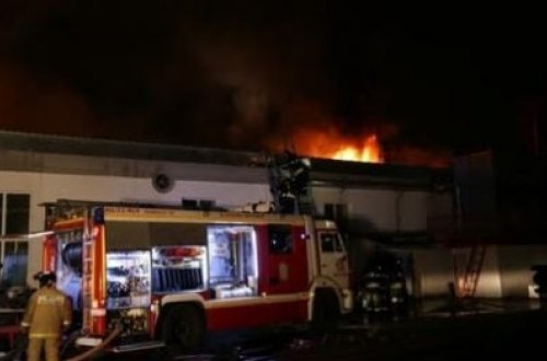 Moskvada yanğında 8 yanğınsöndürən öldü – VİDEO