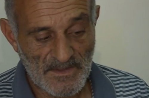 Qarabağ döyüşlərindən əldə edilən tapançayla tutuldular - Video