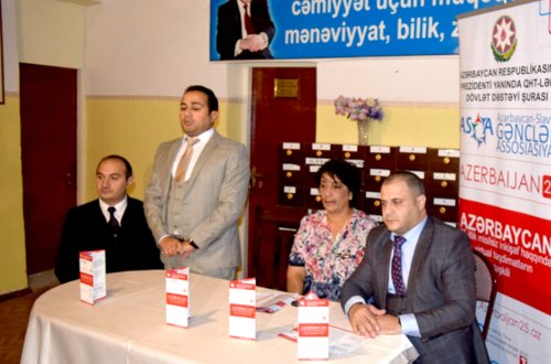 ASGA Tovuzda müstəqilliyimizin 25 illiyinə həsr olunmuş təqdimat keçirdi – ŞURANIN DƏSTƏYİ İLƏ+FOTOLAR