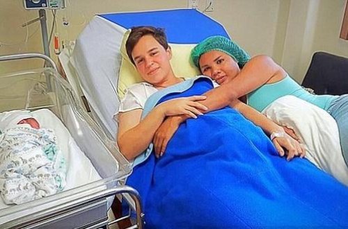 Trans cütlüyün övladı dünyaya gəldi – fotolar