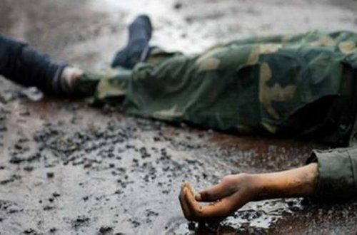 Ağdamda düşmən əsgəri məhv edildi