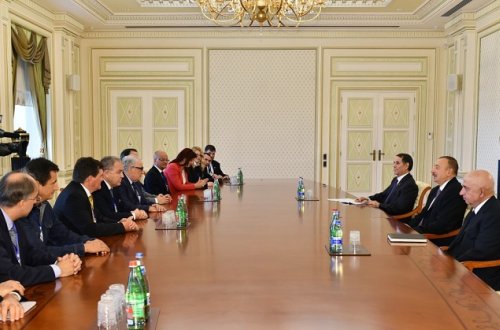 Prezident qəbul keçirdi