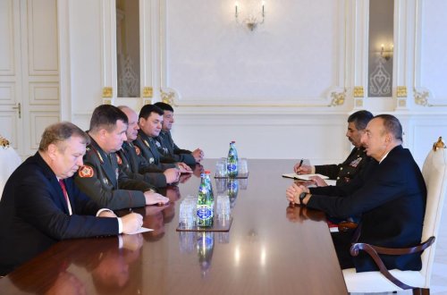 Prezident İlham Əliyev Belarusun və Pakistanın nazirlərini qəbul edib - YENİLƏNİB - FOTO