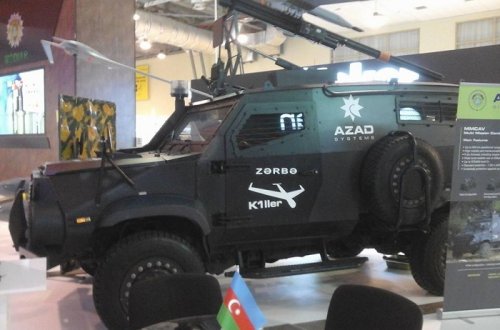 Azərbaycan silahlarını dünyaya nümayiş etdirir - FOTOLAR