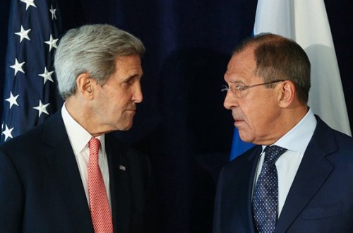 Kerri ilə Lavrov Suriyadan danışdı