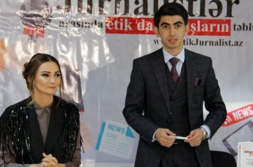 “Gənc jurnalistlər arasında etik davranışların təbliği” layihəsinin bağlanış mərasimi keçirildi - FOTOLAR