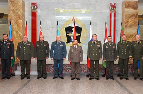 Nəcməddin Sadıkov generellarla görüşdü - FOTO