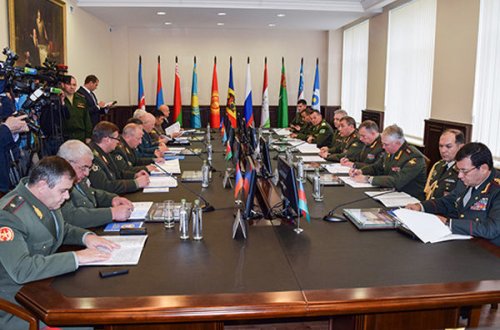 Nəcməddin Sadıkov MDB generallarının toplantısında – FOTO