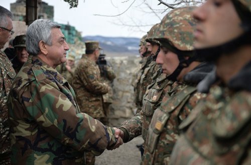 Sarkisyan orduya rəhbərlik edəcək