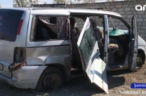 Şəmkirdə ağır yol qəzası - 1 ölü