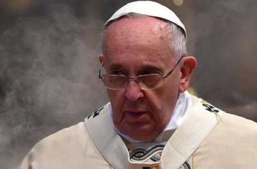 Roma Papası Şəhidlər Xiyabanında olub