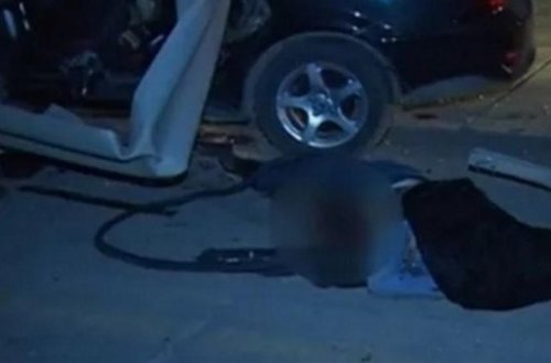 Köməyə gəlmişdi, yolun ortasında can verdi - VİDEO