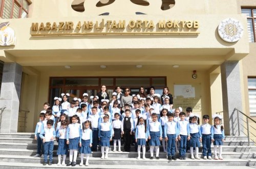 Masazırda 4 nömrəli tam orta məktəbin açılışı oldu