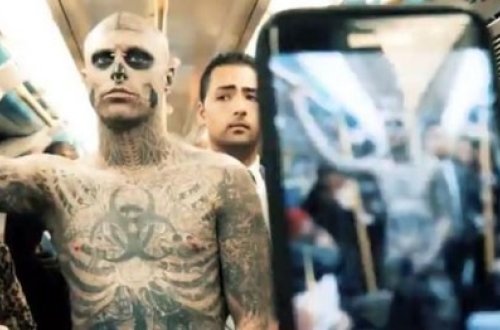 Metroda insanları qorxudan 