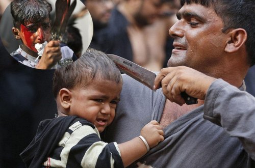 Aşurada əzadarlıq FOTOLARI