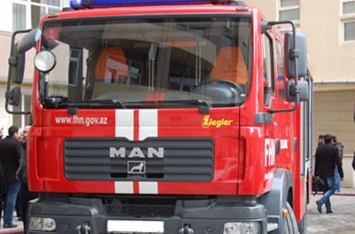 Sabunçuda 2 otaqlı ev yandı - FHN