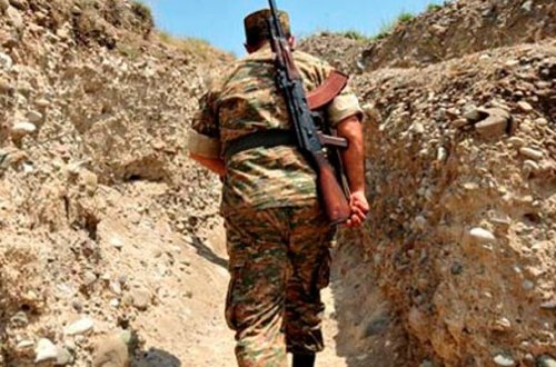 Ermənistan ordusunun zabiti öldü