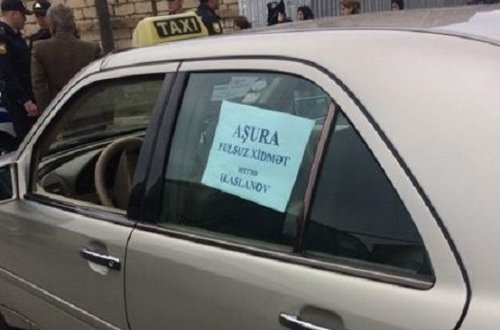 Aşura günündə pulsuz xidmət – FOTOLAR