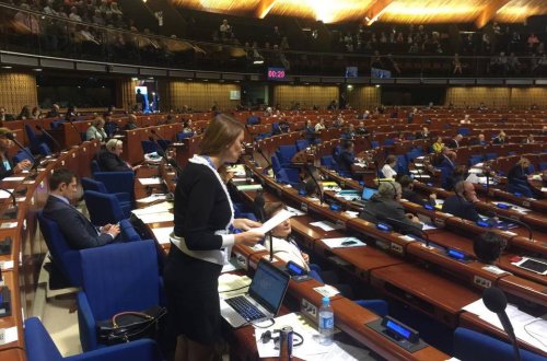 Millət vəkili AŞPA-da Ermənistan nümayəndə heyətinə sərt cavab verib