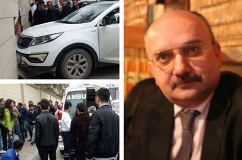 Bakıda bank işçisinin ölümü ilə nəticələnən qəzadan - Fotolar