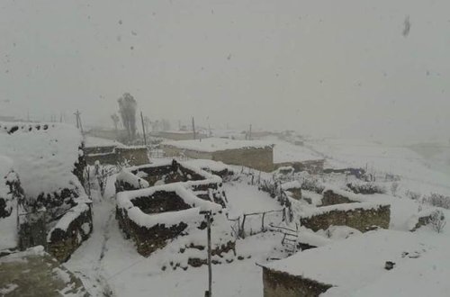 Qar Daşkəsəni işıqsız qoydu