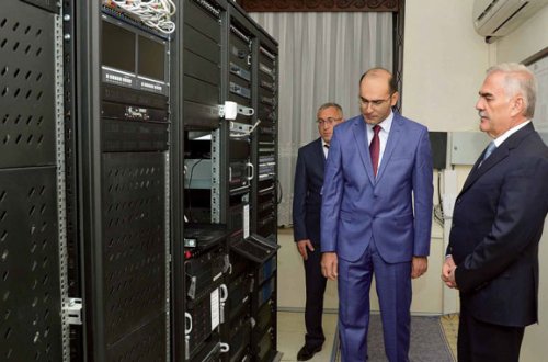 Vasif Talıbov televiziyada — FOTO