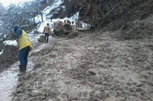 Quba-Xınalıq yolu açıldı