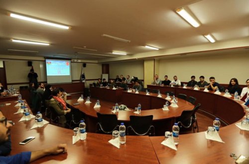 İstanbulda Azərbaycanın Müstəqilliyinin 25-ci ildönümünə həsr edilmiş konfrans keçirilib — FOTOLAR