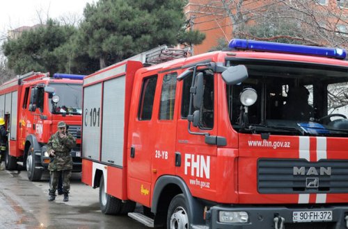 Qusar bazarında güclü yanğın - FHN məlumat yaydı